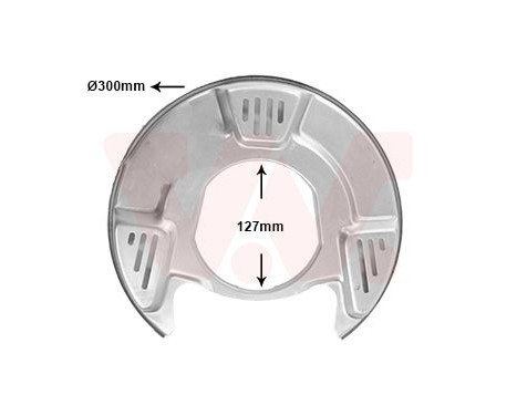 Cover plate, brake disc