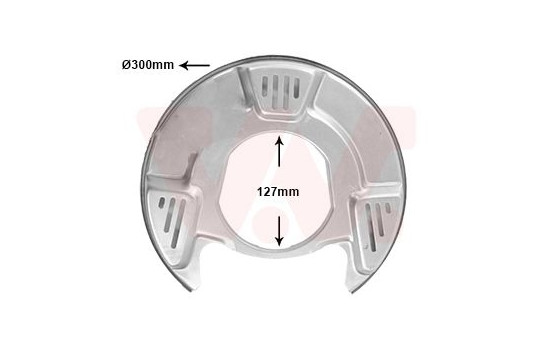Cover plate, brake disc