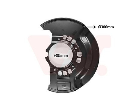 Cover plate, brake disc