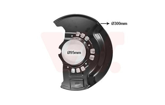 Cover plate, brake disc