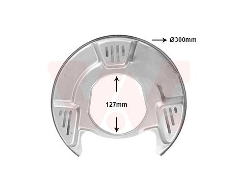 Cover plate, brake disc