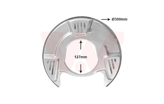 Cover plate, brake disc