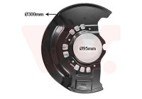 Cover plate, brake disc