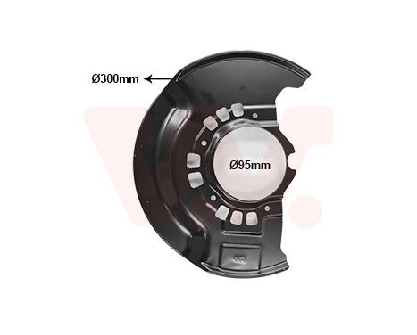 Cover plate, brake disc