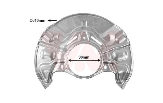 Cover plate, brake disc