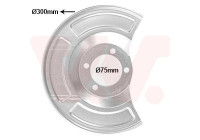 Cover plate, brake disc