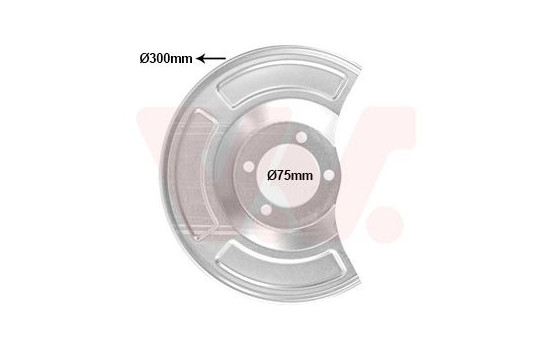 Cover plate, brake disc