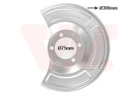 Cover plate, brake disc