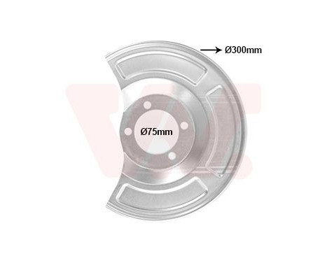 Cover plate, brake disc