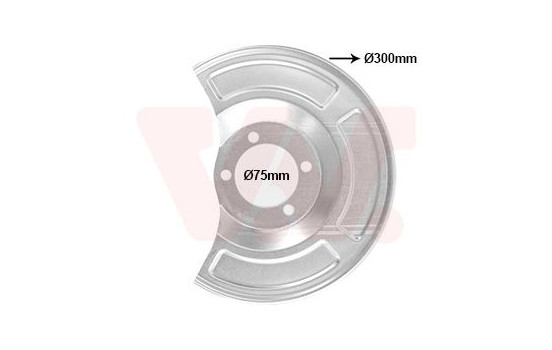 Cover plate, brake disc