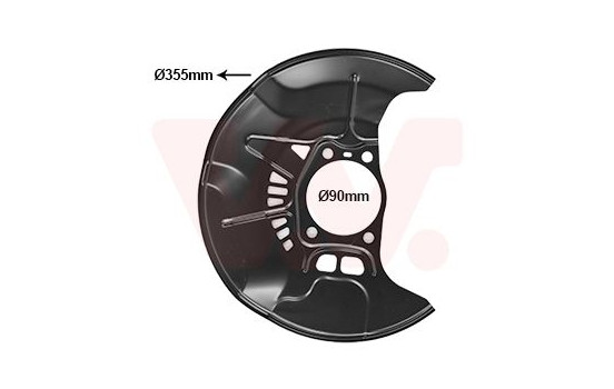 Cover plate, brake disc