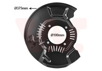 Cover plate, brake disc