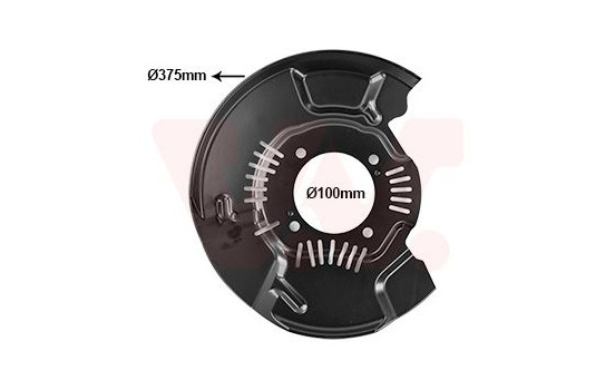 Cover plate, brake disc