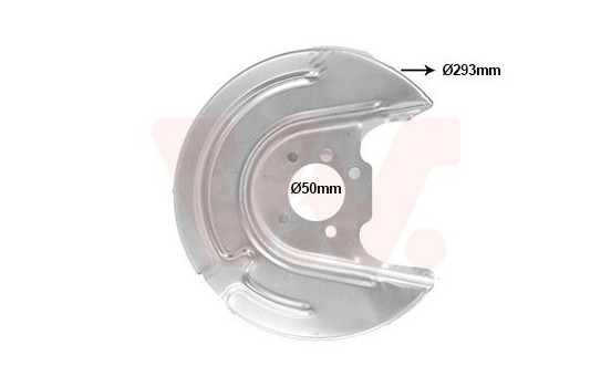 Cover plate, brake disc