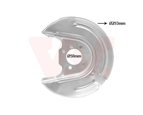 Cover plate, brake disc