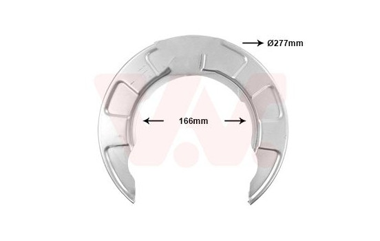 Cover plate, brake disc