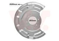 Cover plate, brake disc