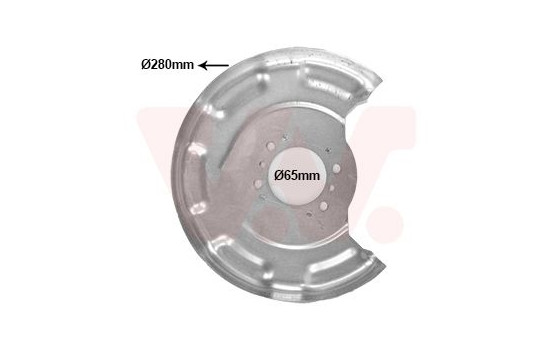 Cover plate, brake disc