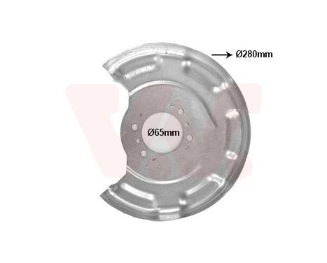 Cover plate, brake disc
