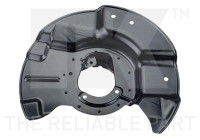 Cover plate, brake disc