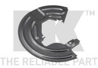 Cover plate, brake disc