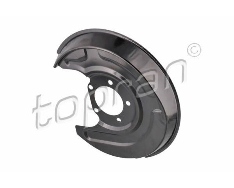 Cover plate, brake disc