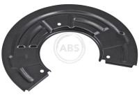 Cover plate, brake disc
