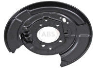 Cover plate, brake disc