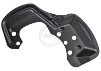 Cover plate, brake disc