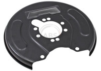 Cover plate, brake disc
