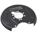 Cover plate, brake disc