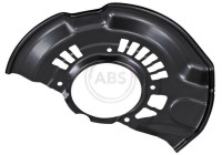 Cover plate, brake disc