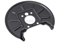 Cover plate, brake disc