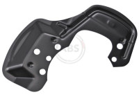 Cover plate, brake disc