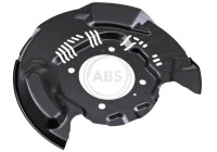 Cover plate, brake disc