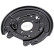 Cover plate, brake disc