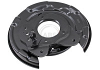 Cover plate, brake disc