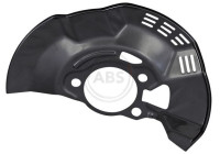 Cover plate, brake disc
