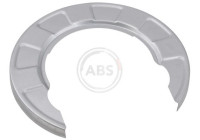 Cover plate, brake disc
