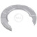 Cover plate, brake disc