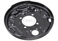 Cover plate, brake disc