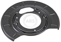 Cover plate, brake disc