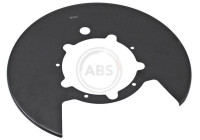 Cover plate, brake disc