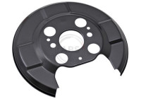 Cover plate, brake disc