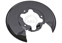 Cover plate, brake disc