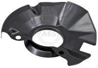 Cover plate, brake disc