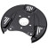 Cover plate, brake disc