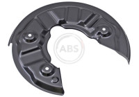 Cover plate, brake disc