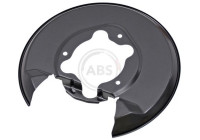 Cover plate, brake disc