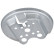 Cover plate, brake disc